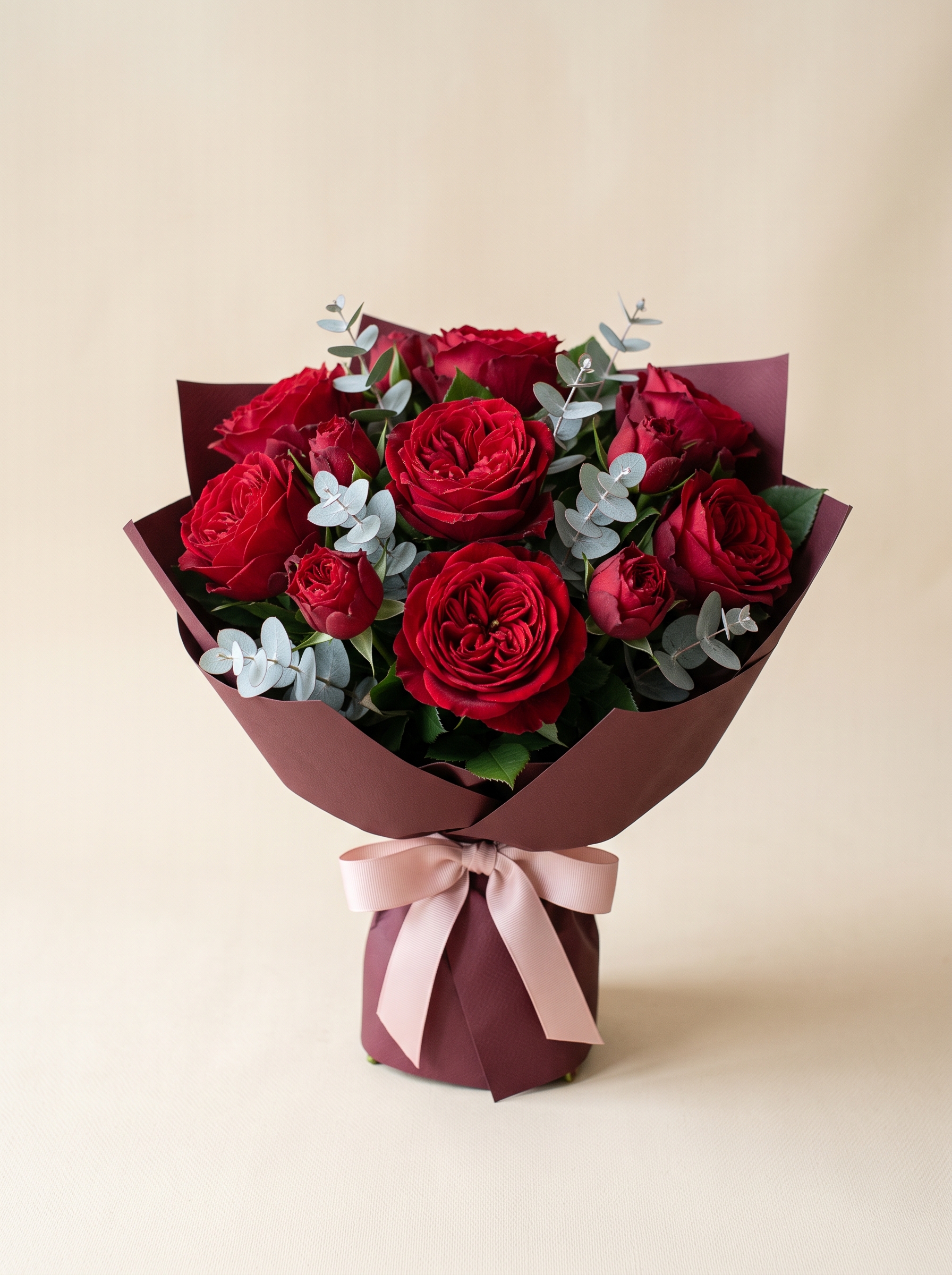 Scarlet Vow bouquet loading=